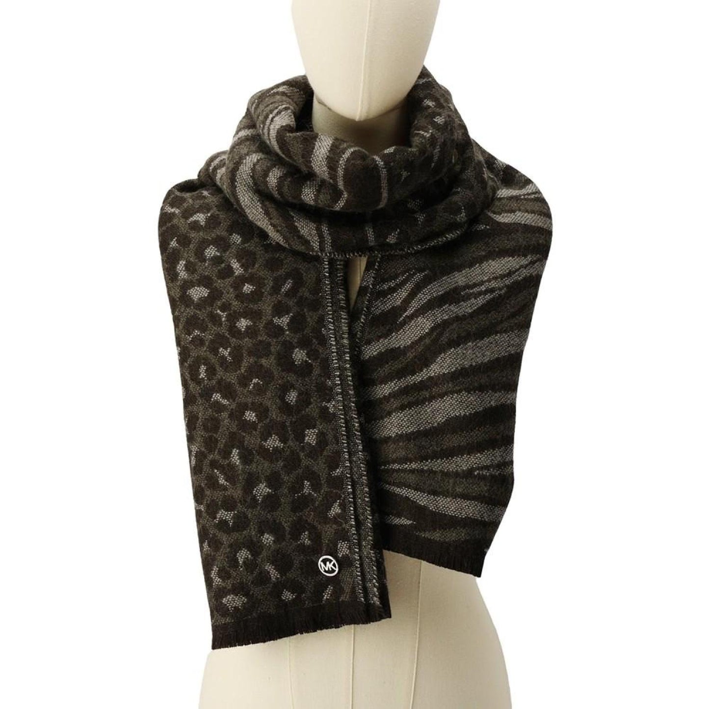 Women's Animal-Print Jacquard Scarf