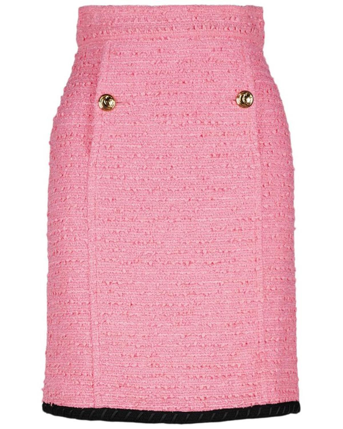 Gucci Boucle Tweed Skirt