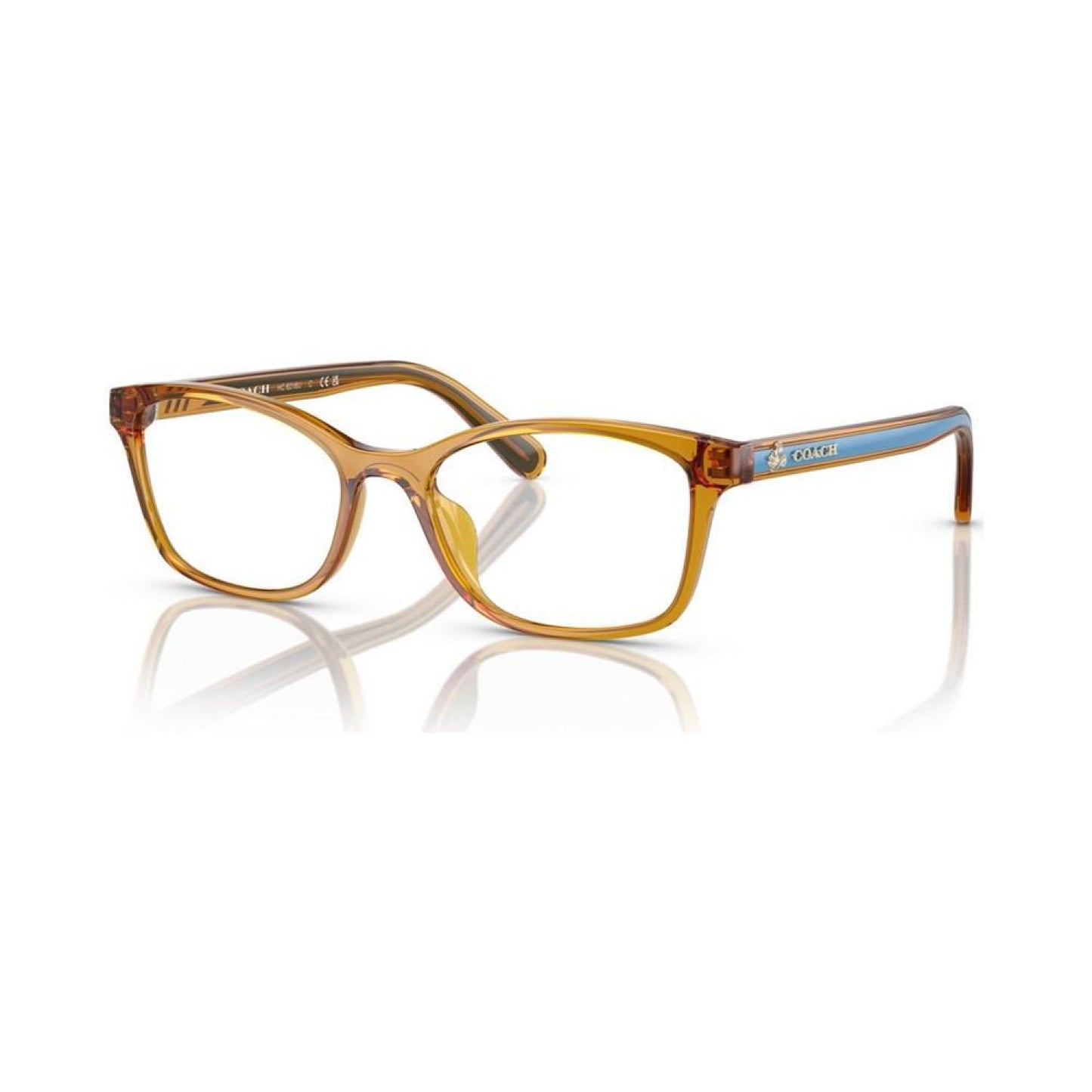 Women's Rectangle Eyeglasses, HC6216U 51