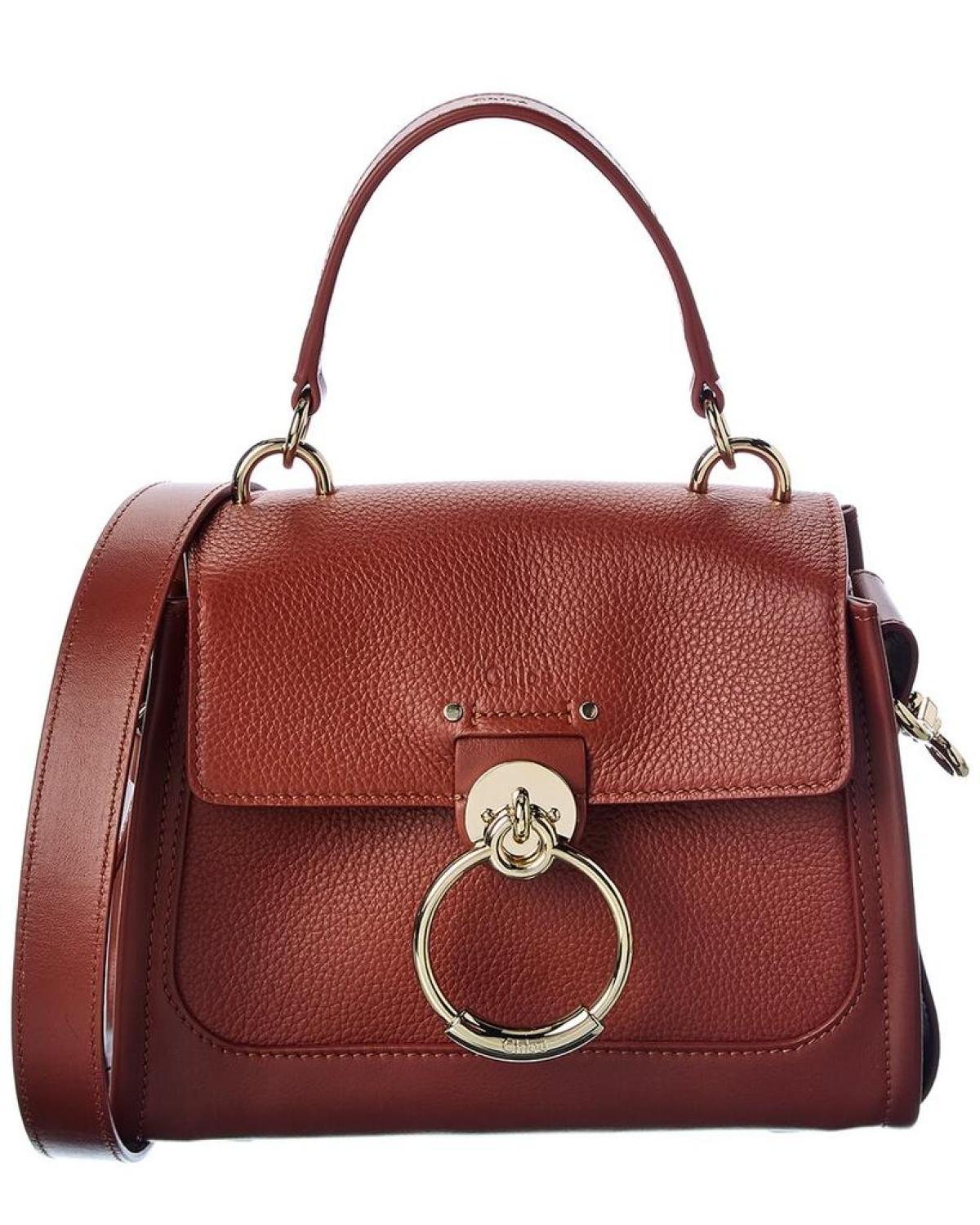 Chloé Tess Day Mini Leather Shoulder Bag