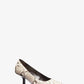 Frankie Python Embossed Leather Pump