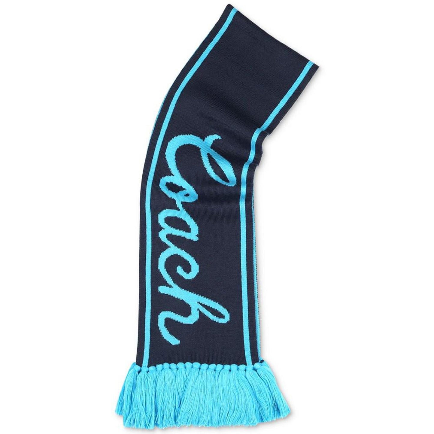 Women's Varsity Logo Knit Fringe-Trim Scarf