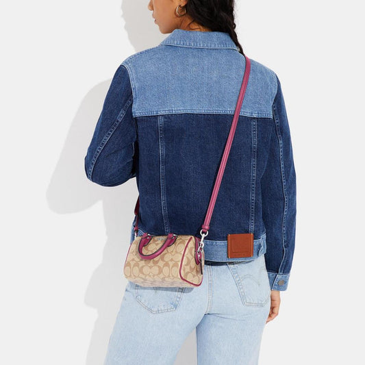 Coach Outlet Mini Rowan Crossbody In Signature Canvas