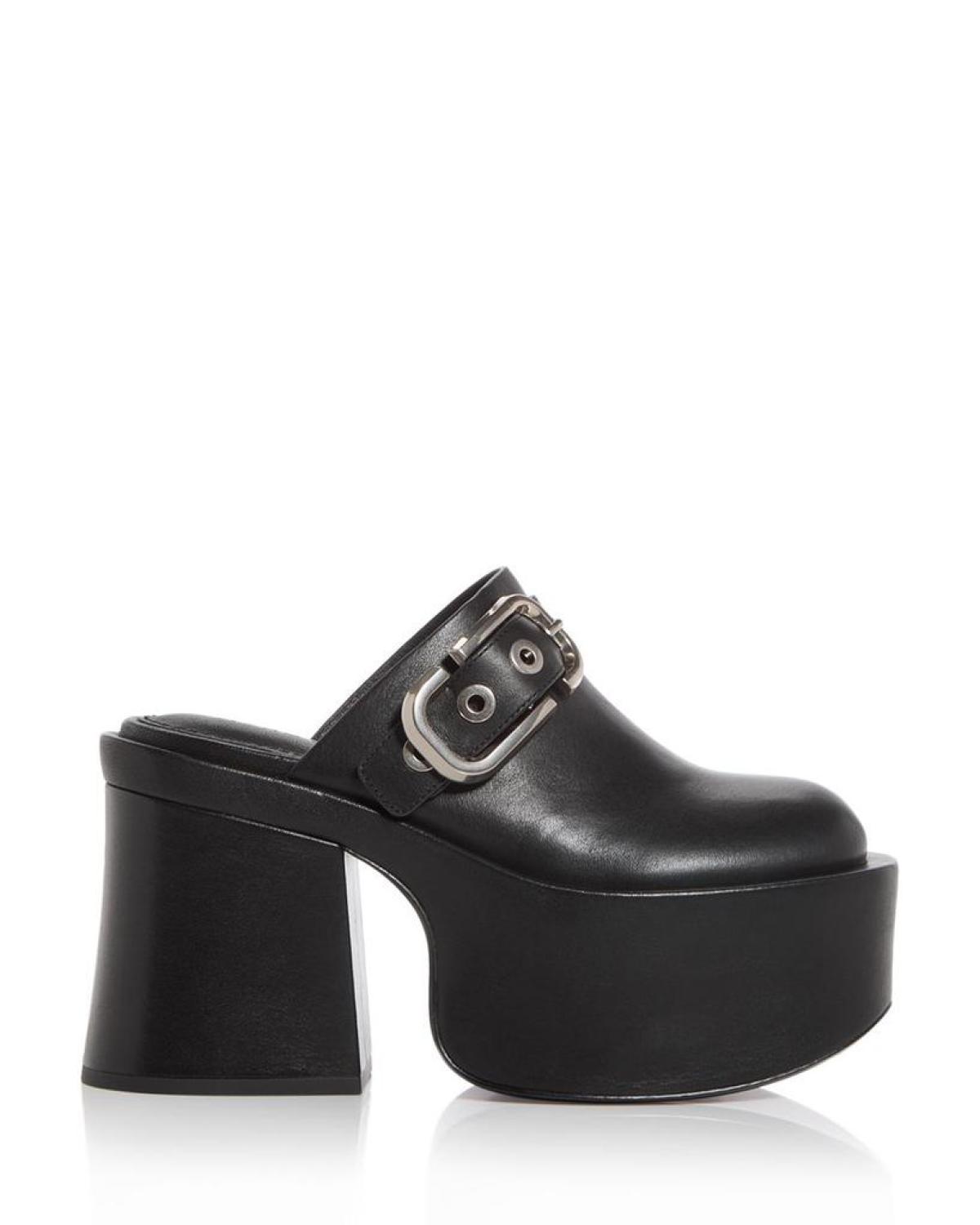 Women's The J Marc Platform Block Heel Clogs