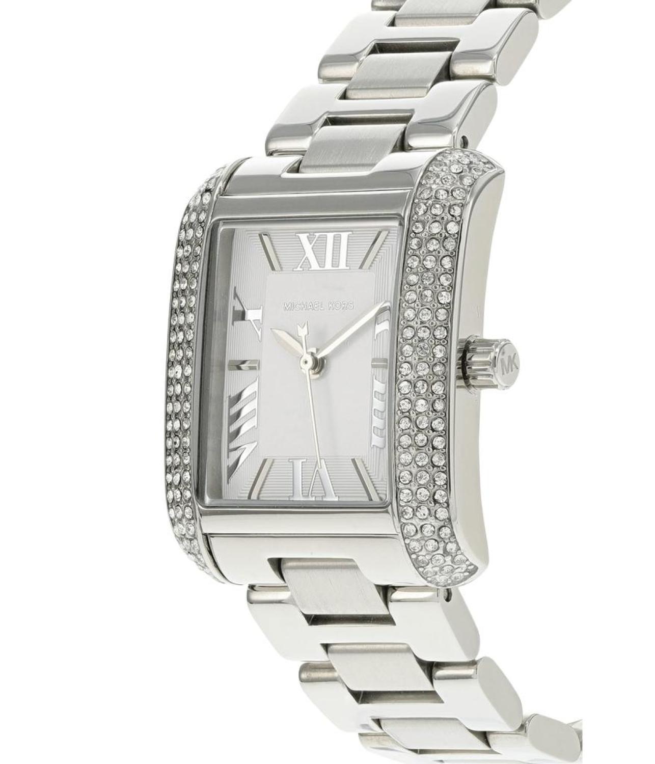 MK4642 - Emery 3 Hand Stainless Steel Bracelet Watch