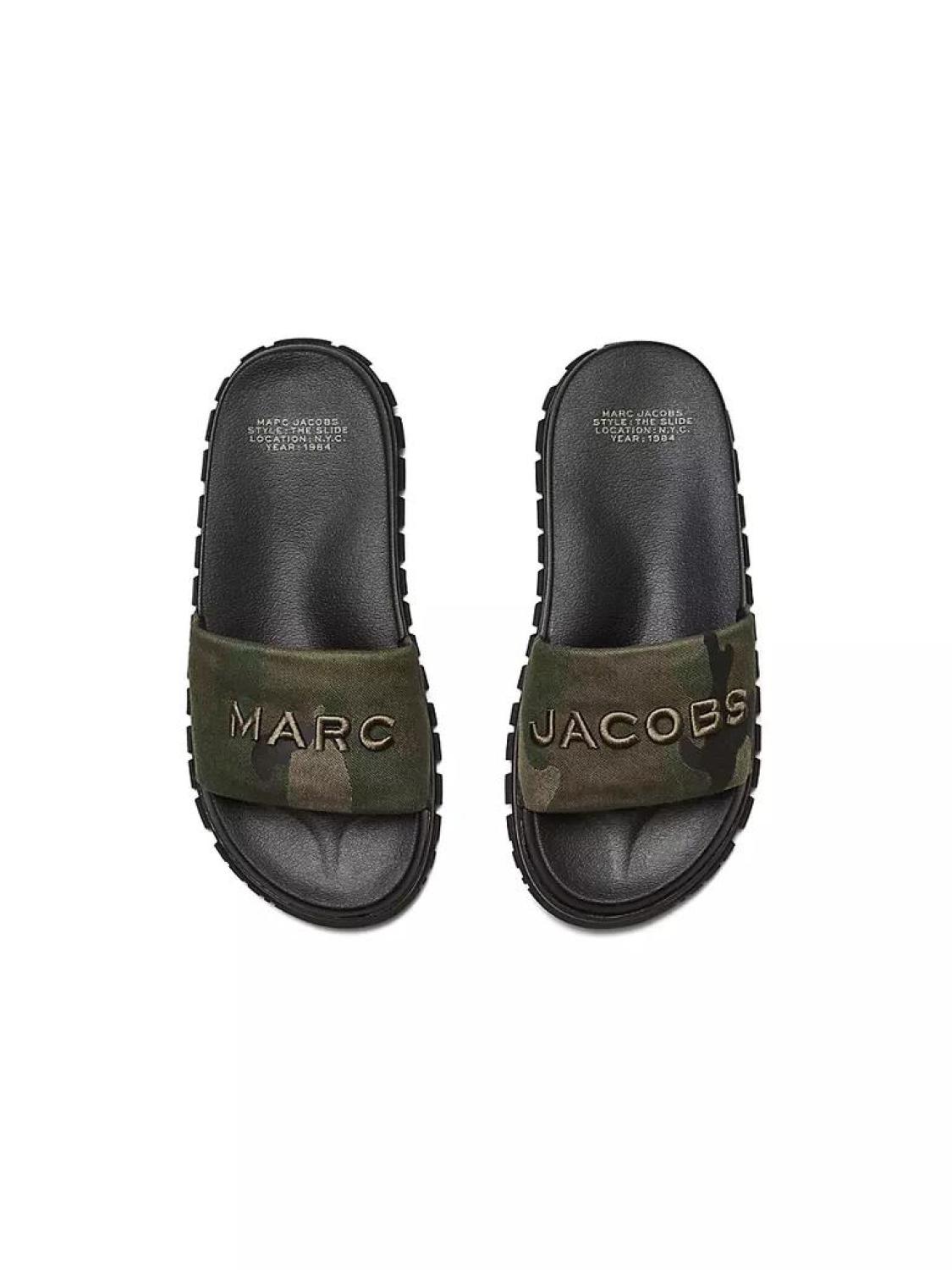 The Camo Jacquard Slides