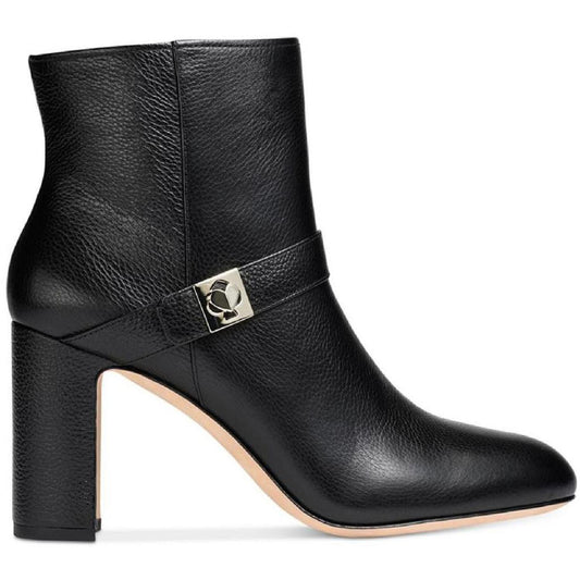 Thatcher Womens Leather Heels Ankle Boots