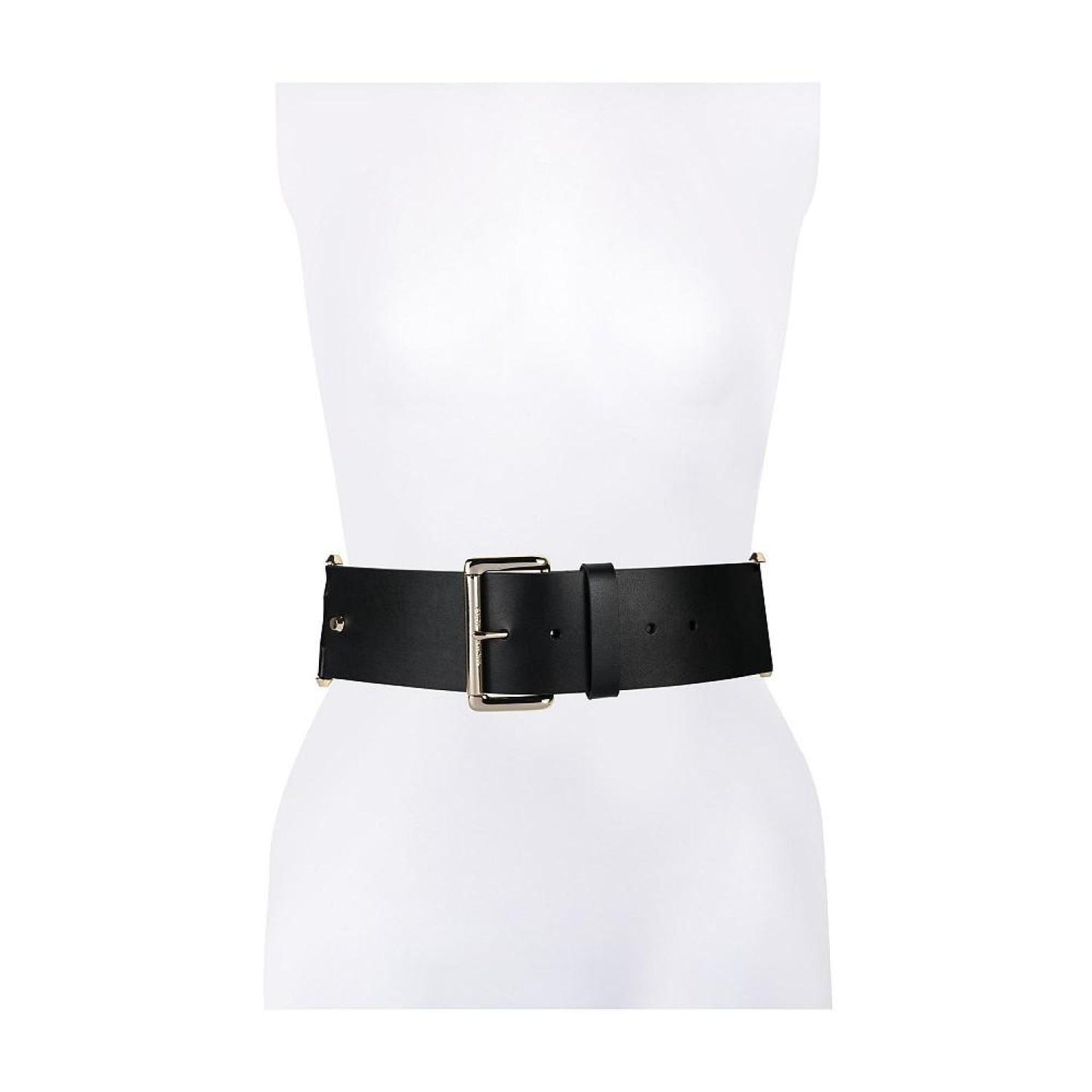 Women's 63mm Leather Hinge Belt with Stretch