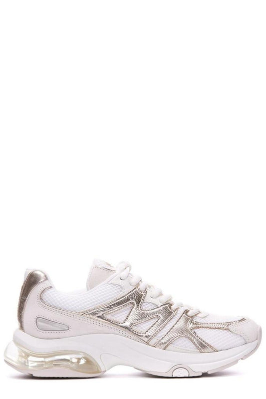 Michael Michael Kors Round Toe Lace-Up Sneakers