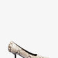 Frankie Python Embossed Leather Pump