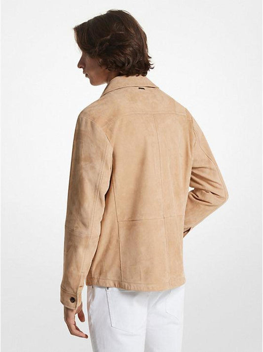 Suede Shirt Jacket