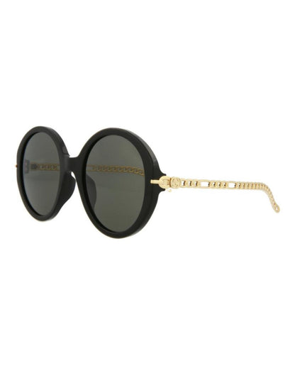 Round-Frame Acetate Sunglasses