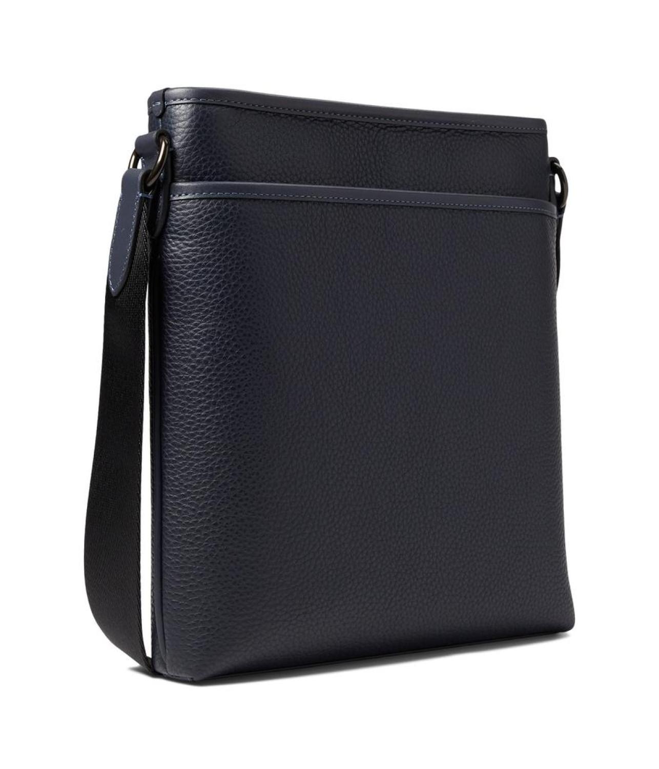 Gotham Slim Crossbody in Pebble Leather