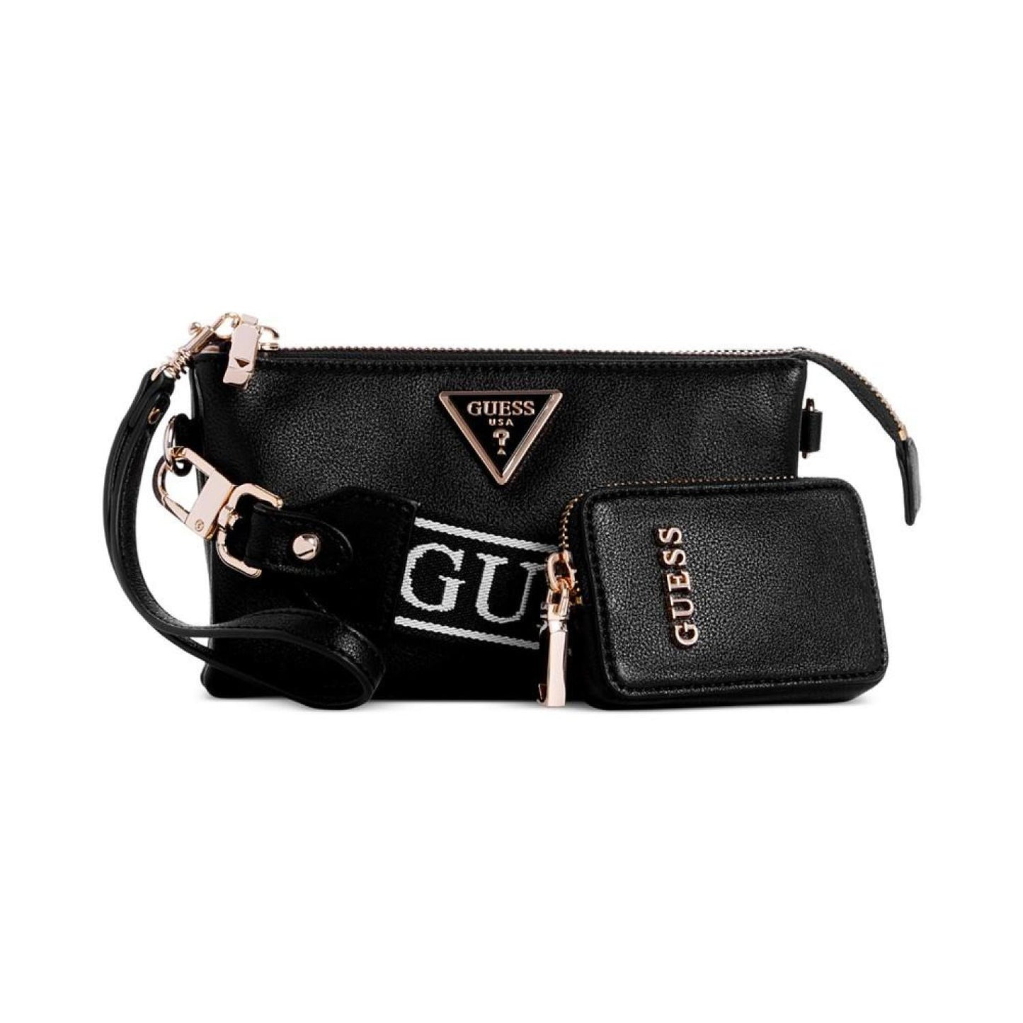 Latona Mini Triple Compartment Wristlet Crossbody