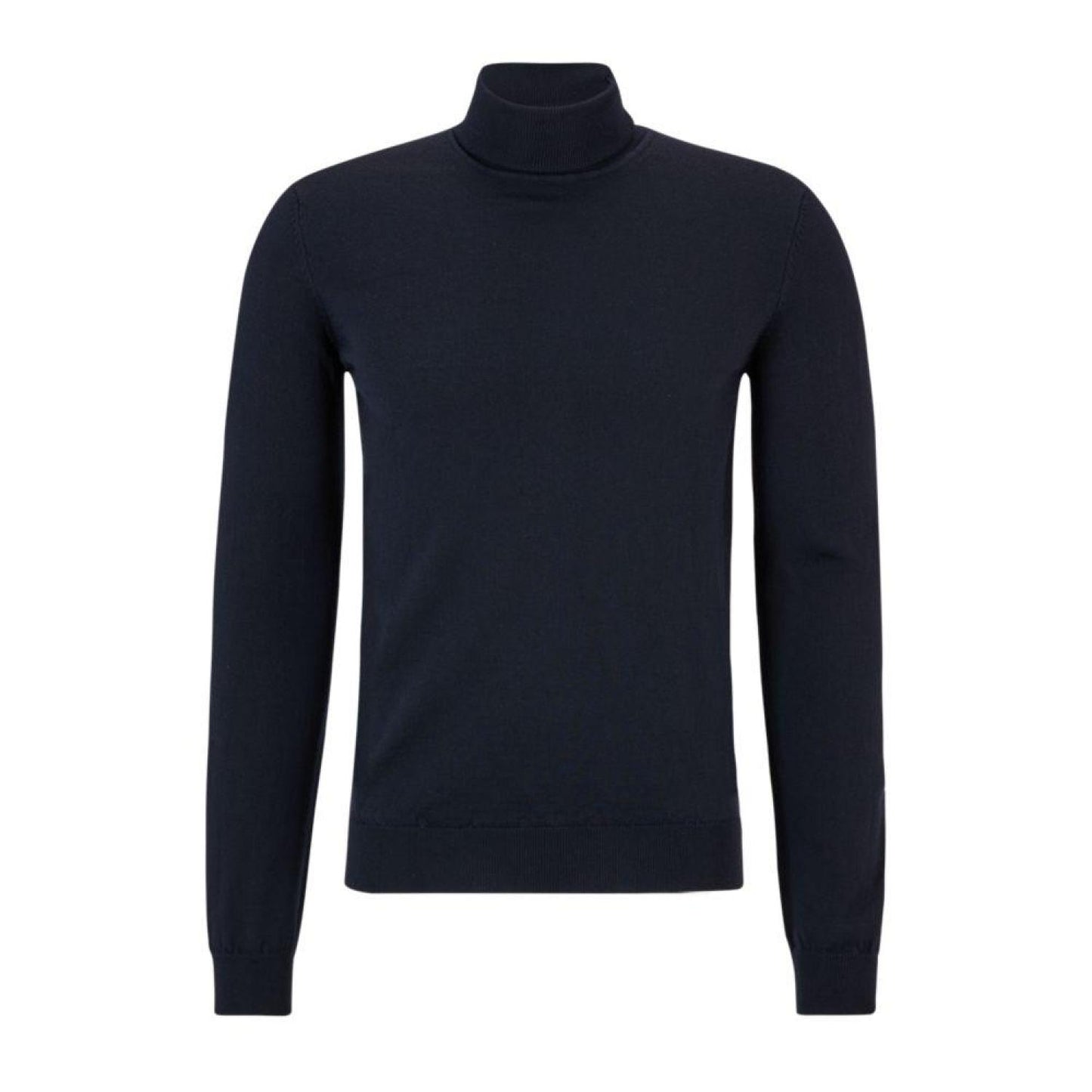 Slim-fit rollneck sweater in virgin wool