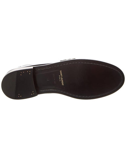 Saint Laurent Leather Loafer