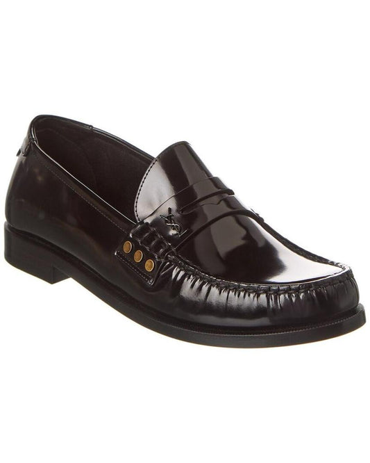 Saint Laurent Leather Loafer