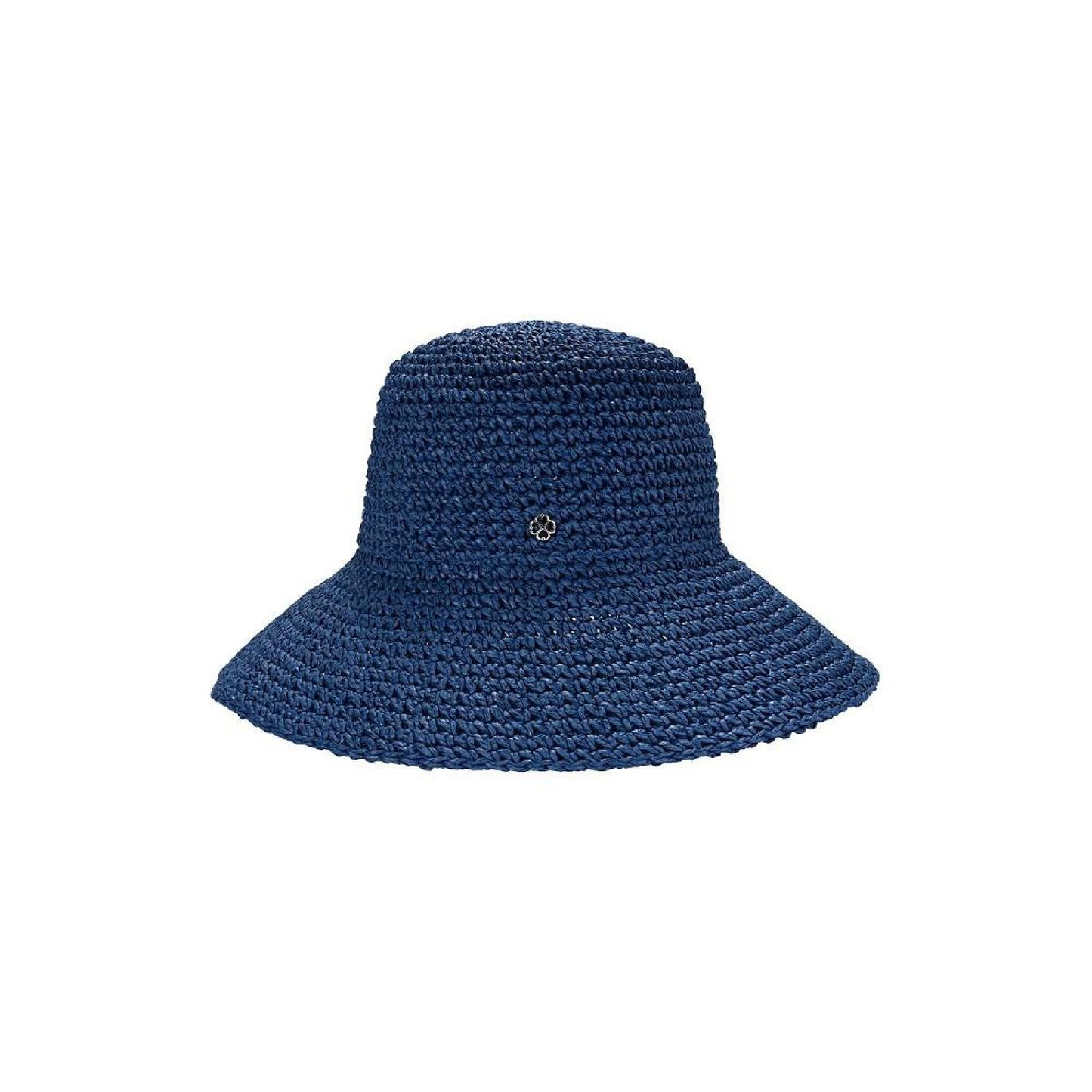 Women's Solid Crochet Crushable Cloche