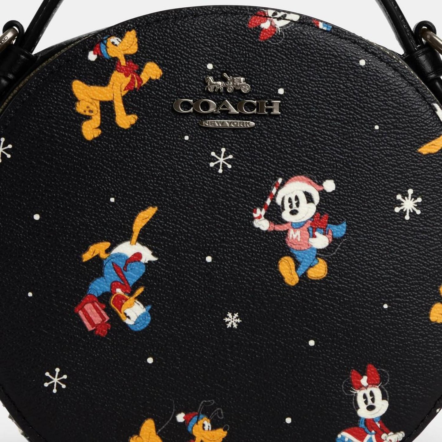 Coach Outlet Disney X Coach Canteen Crossbody With Holiday Print