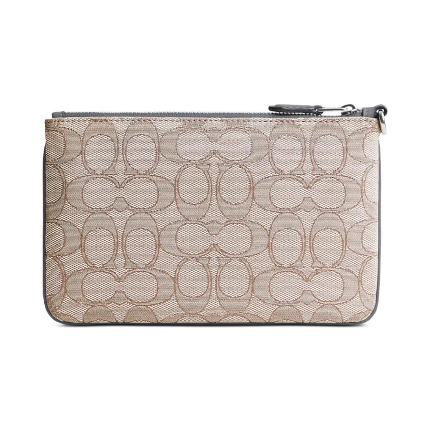 Box Program Signature Jacquard Small Wristlet