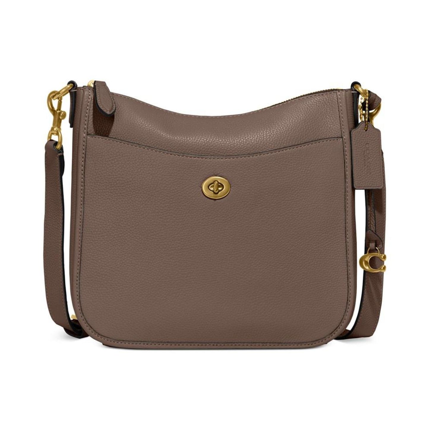 Pebble Leather Chaise Crossbody