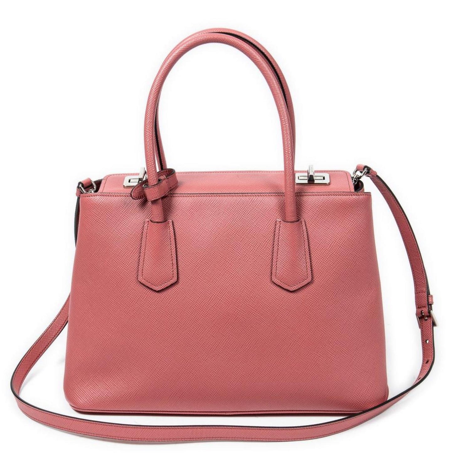 Turnlock Cuir Twin Convertible Tote