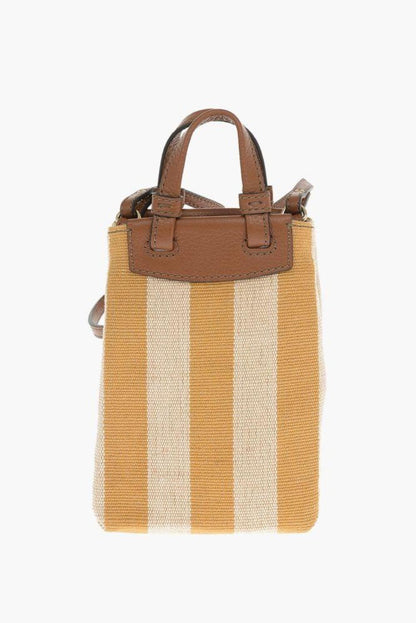 Awning Striped MERAVIGLIA VERTICAL Mini Crossbody Bag