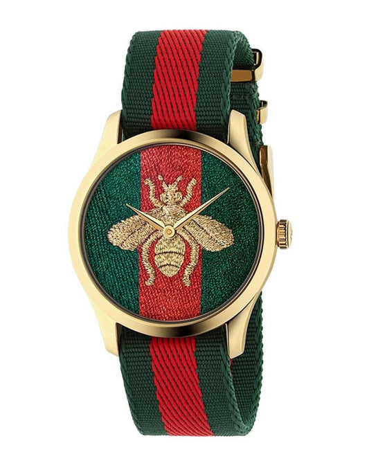 Gucci Men's Sherry Line Bee Watch