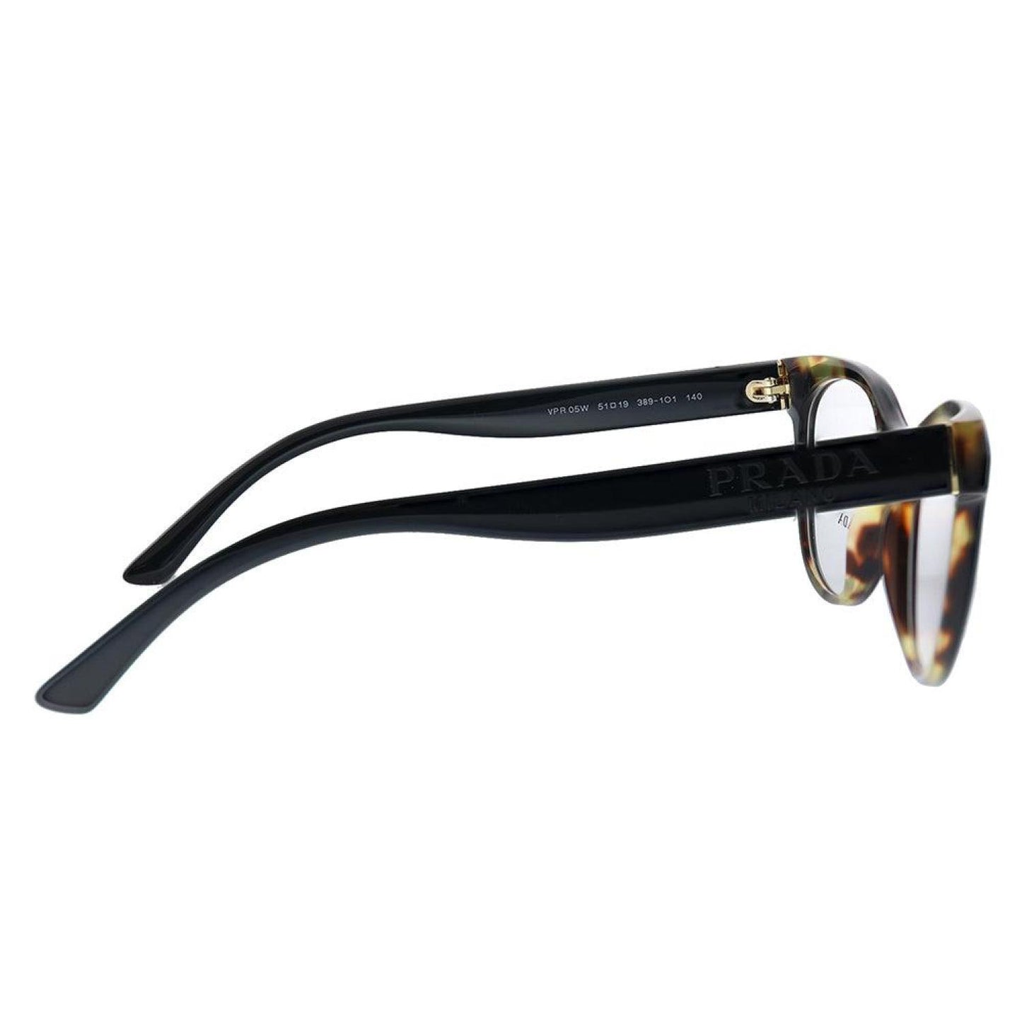 Prada  PR 05WV 3891O1 53mm Womens Butterfly Eyeglasses 53mm