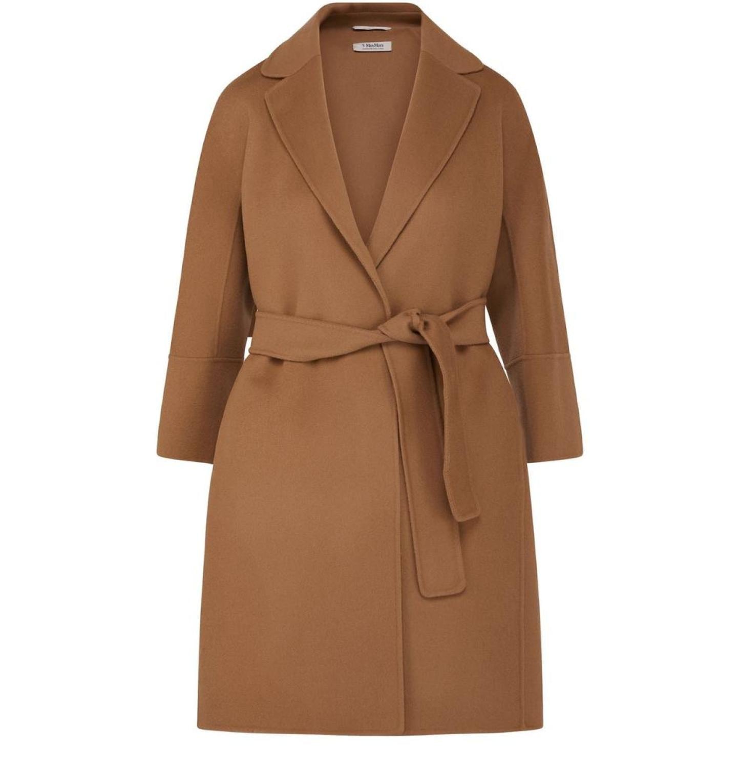 MAX MARA Women's Arona Camel Long Coat