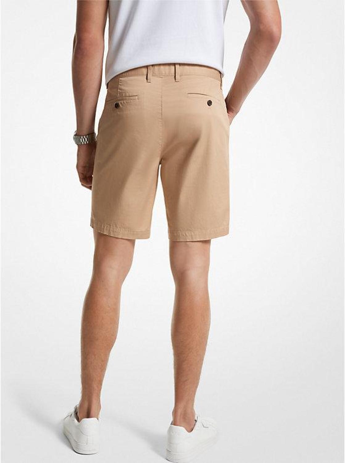 Stretch Cotton Shorts