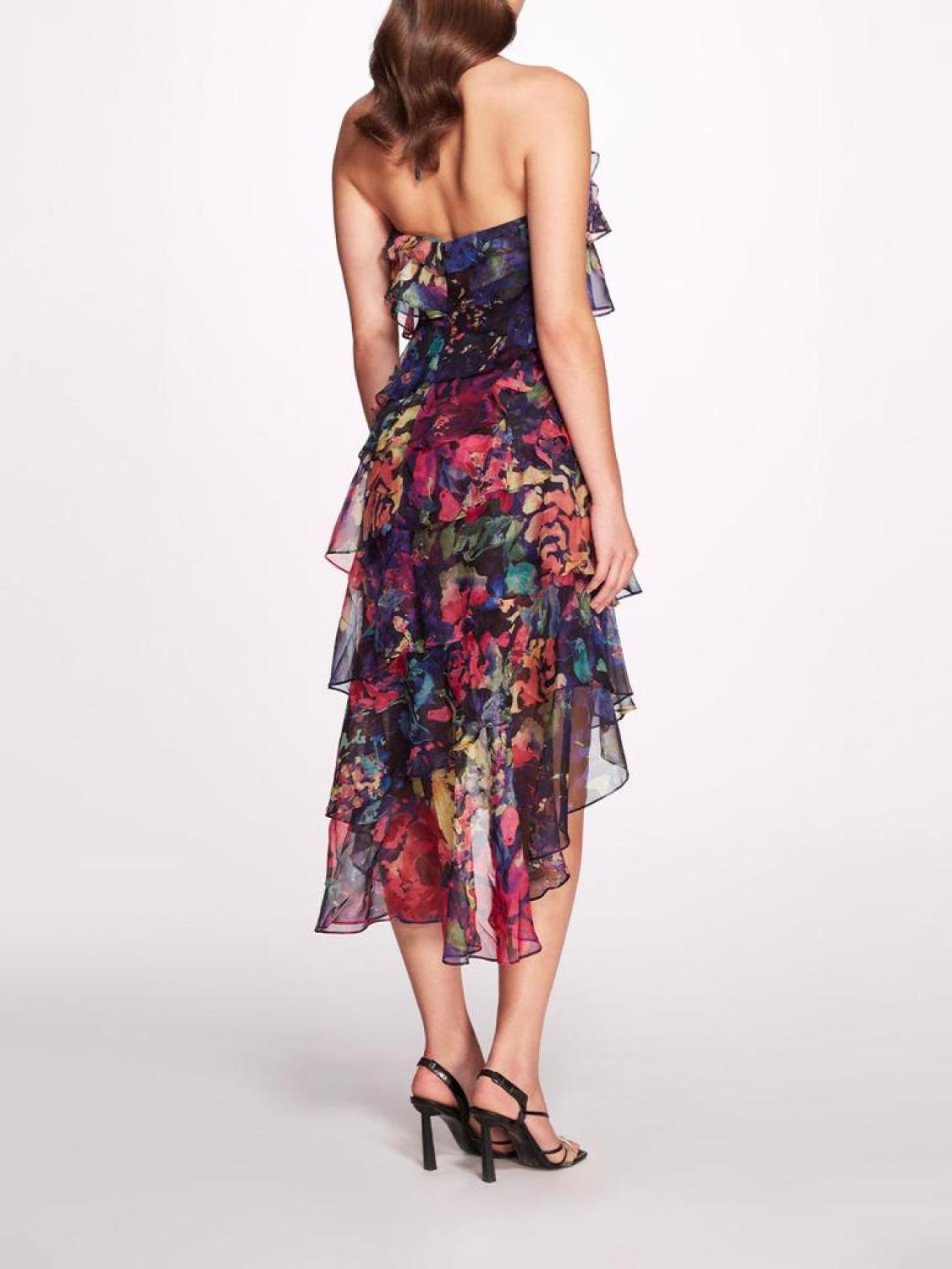 Aquarelle Midi Dress