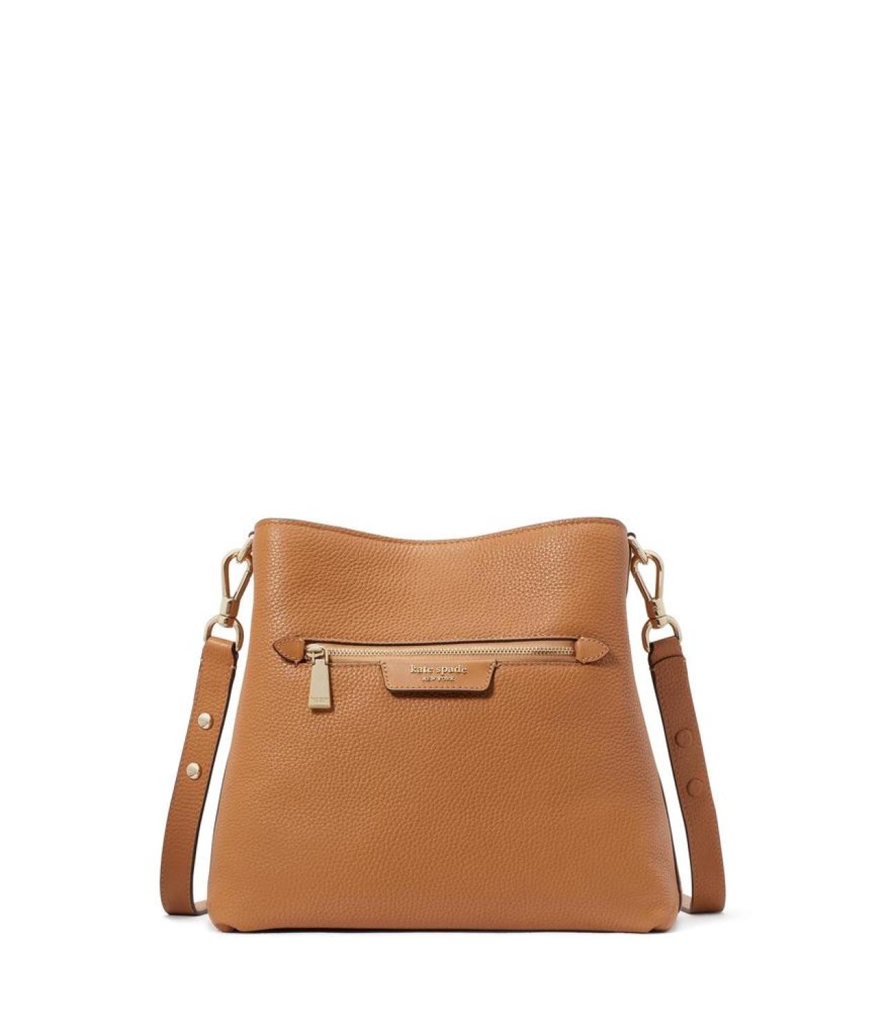 Hudson Pebbled Leather Shoulder Bag