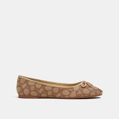 Coach Outlet Alina Ballet In Signature Jacquard