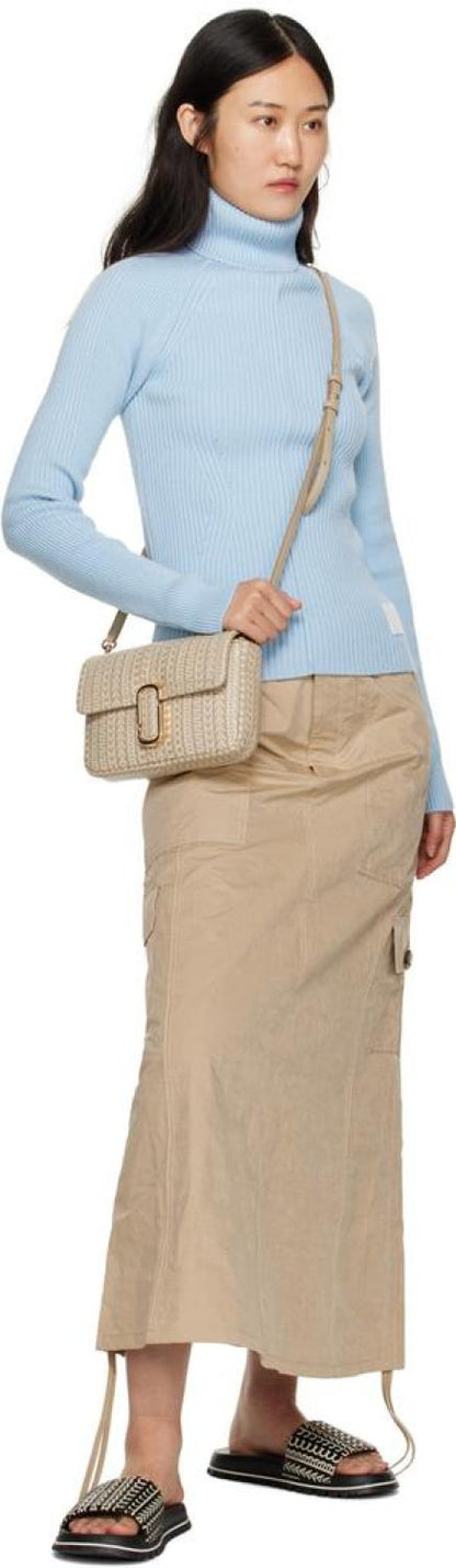 Khaki 'The Monogram' Shoulder Bag