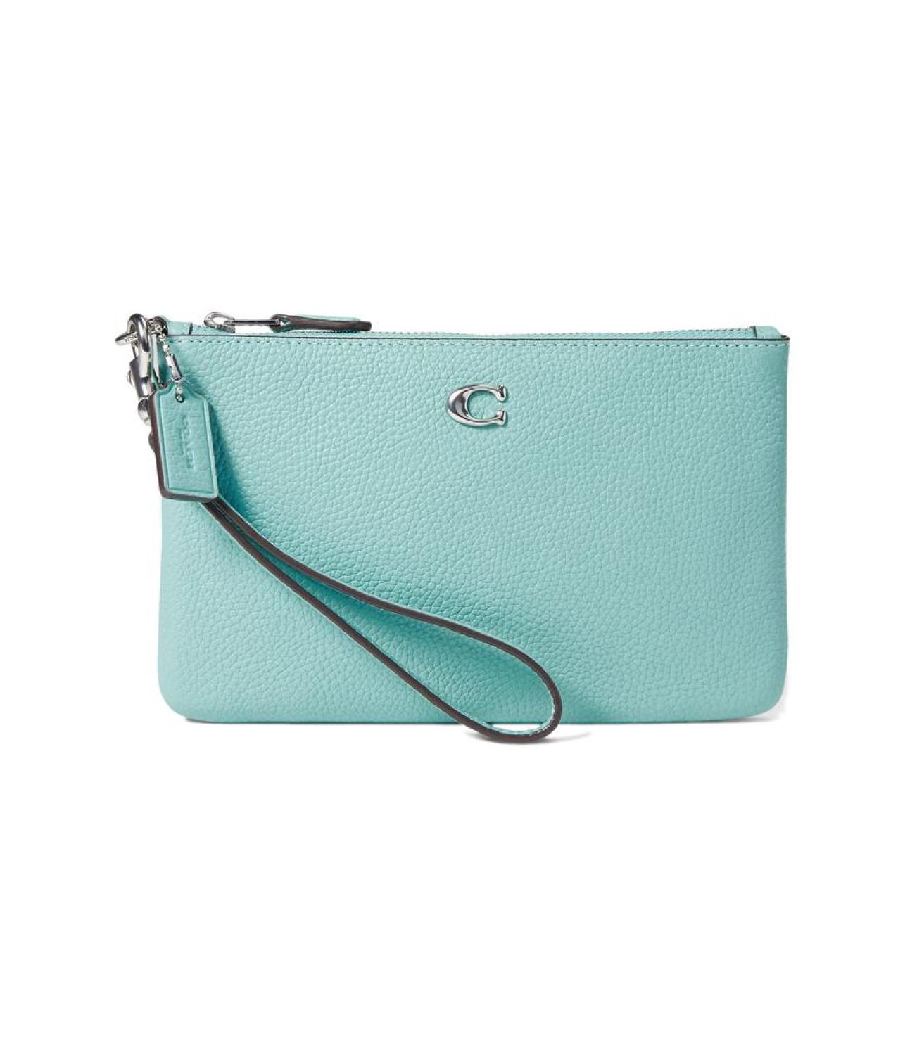 Polished Pebble Small Wristlet