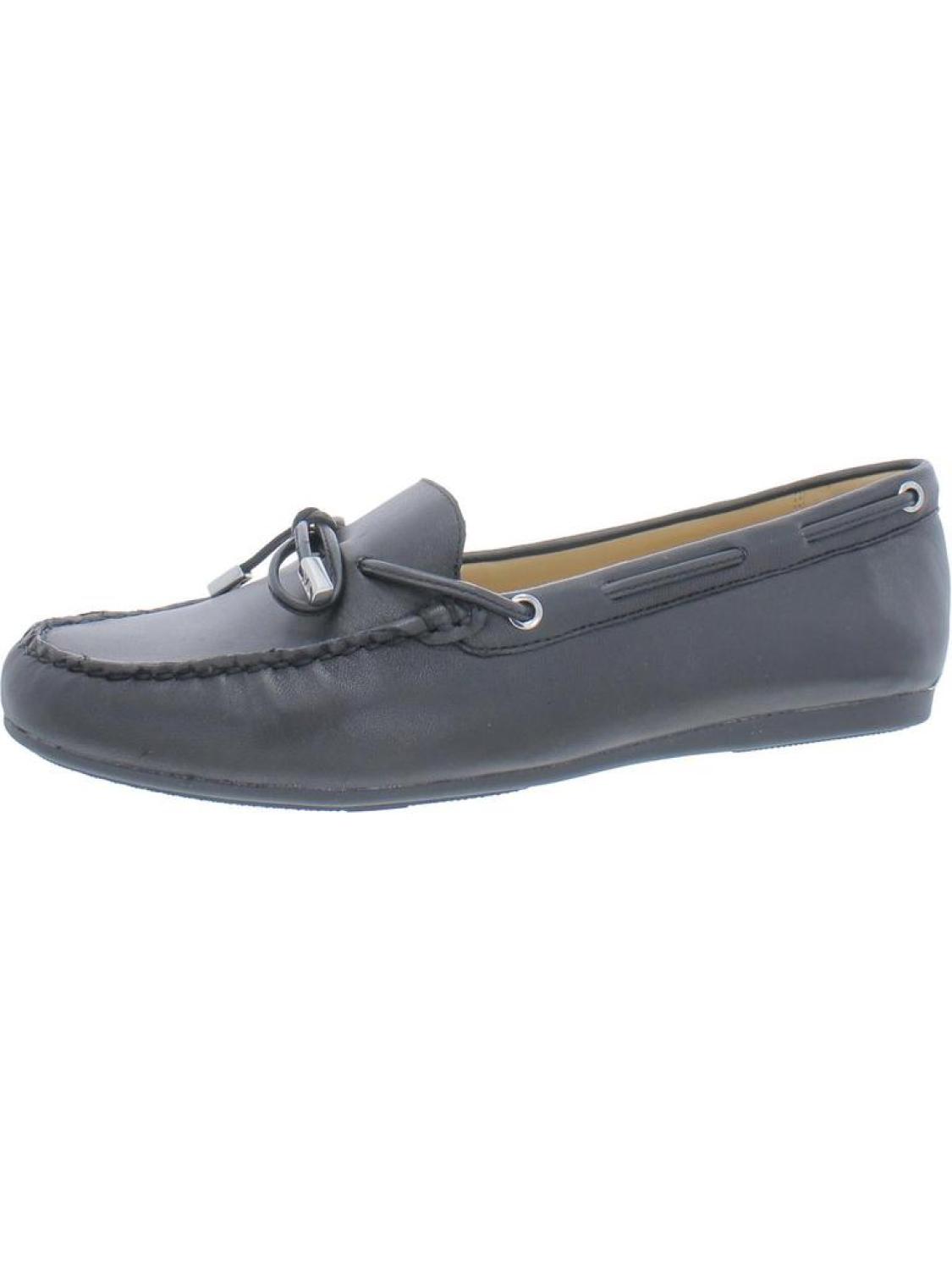 Womens Leather Slip On Moccasins