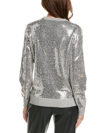 Michael Kors Collection Sequin Cashmere Sweater