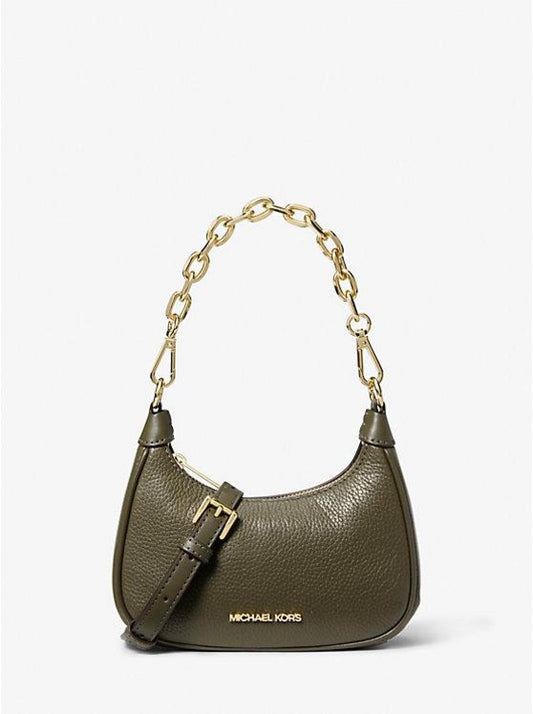 Cora Extra-Small Pebbled Leather Shoulder Bag