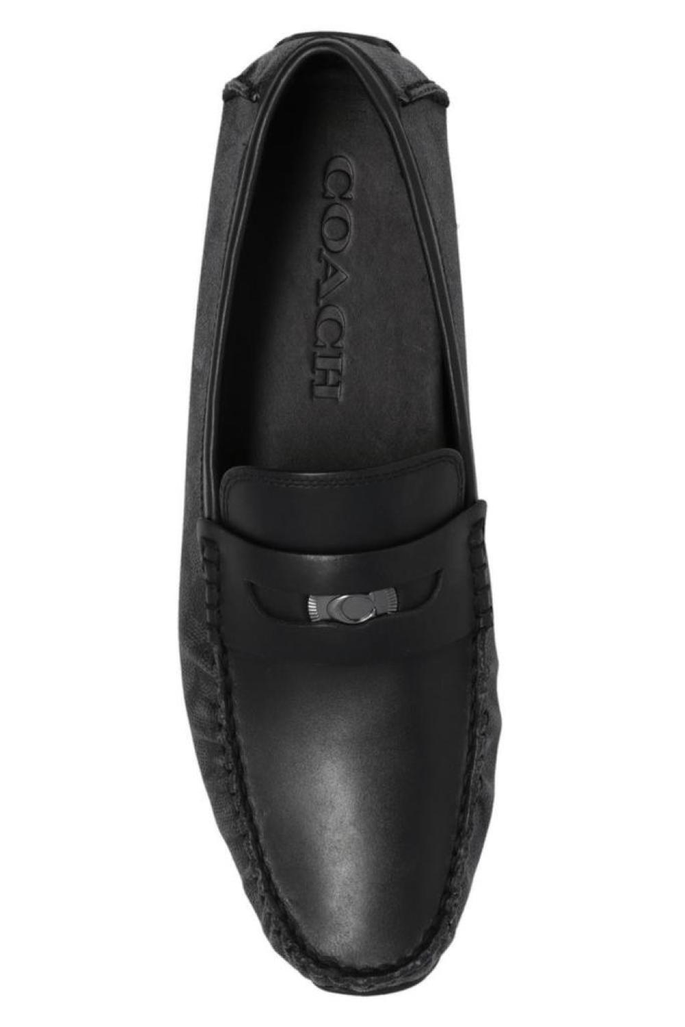 Coach Signature Coin Slip-On Drivers