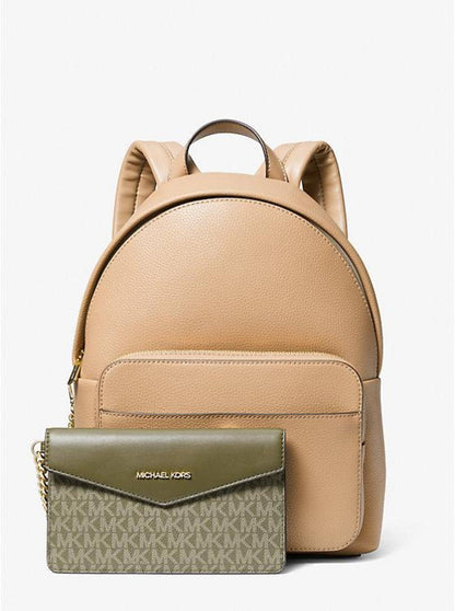 Maisie Medium Pebbled Leather 2-in-1 Backpack