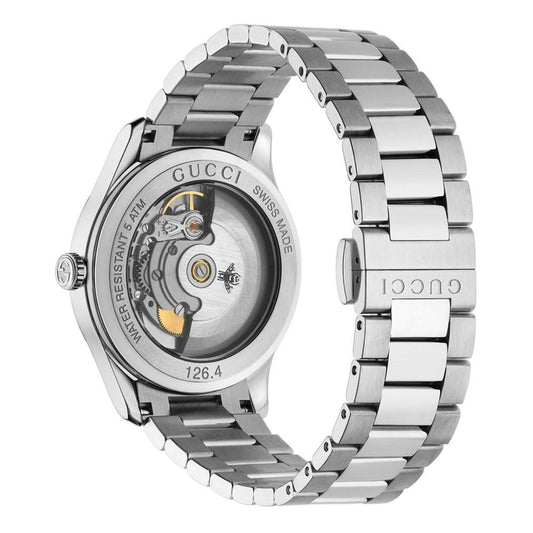 Unisex Swiss Automatic Stainless Steel Bracelet Watch 38mm