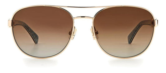 Kate Spade Raglan/G/S LA 006J Aviator Polarized Sunglasses