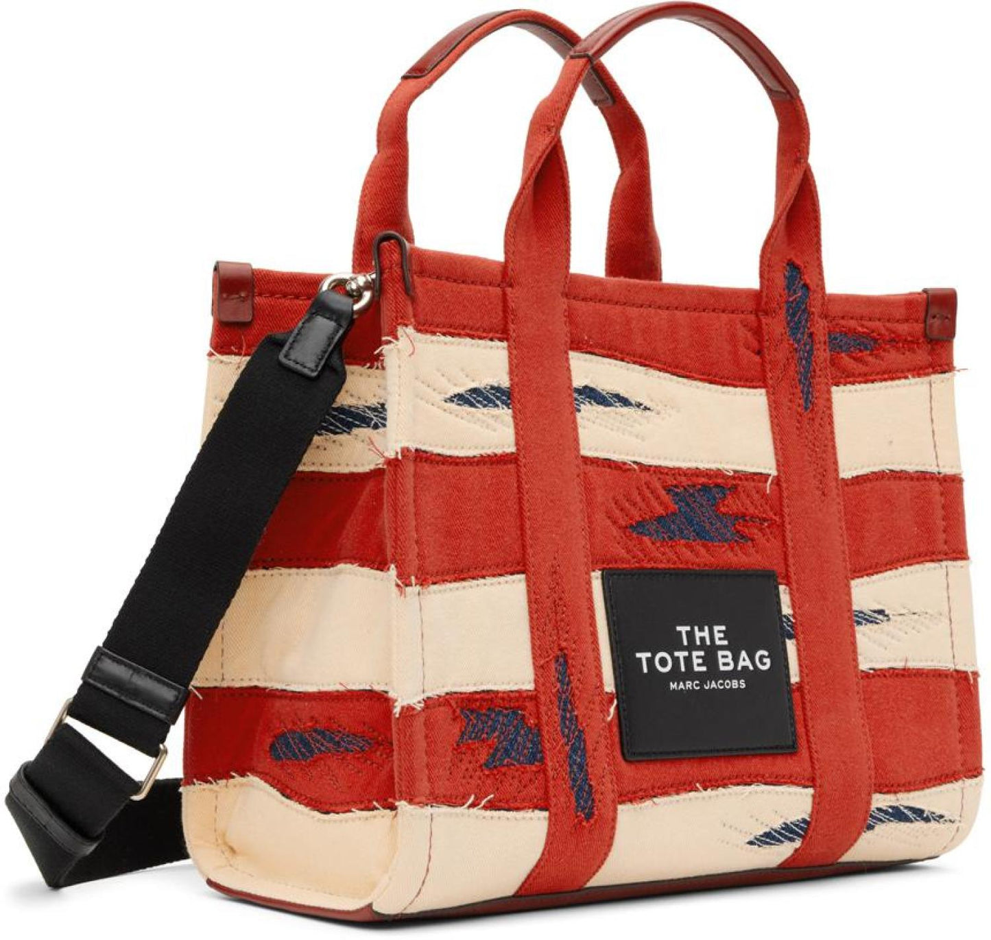 Red 'The Americana' Tote