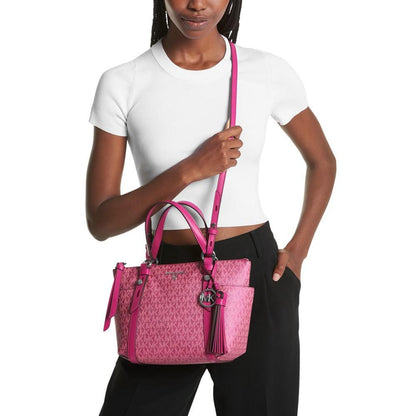 Logo Sullivan Medium Convertible Top Zip Tote