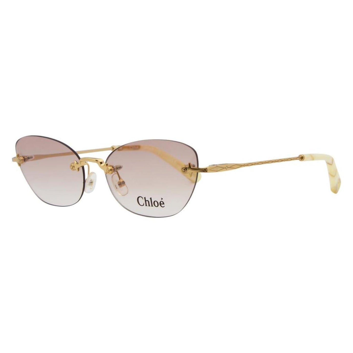 Chloè Cateye Eyeglasses CE2154 717 Yellow Gold 57mm 2154