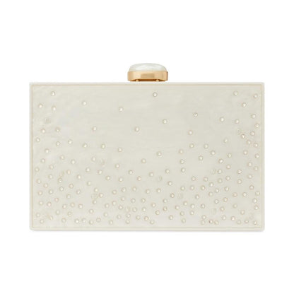 Oceanic Wonders Embellished Frame Clutch