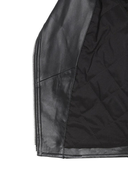 Michael Michael Kors Leather Biker Jacket