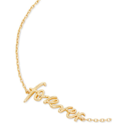 Say Yes Gold-Tone Forever Chain Bracelet