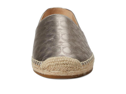 Carley Metallic Leather Espadrille